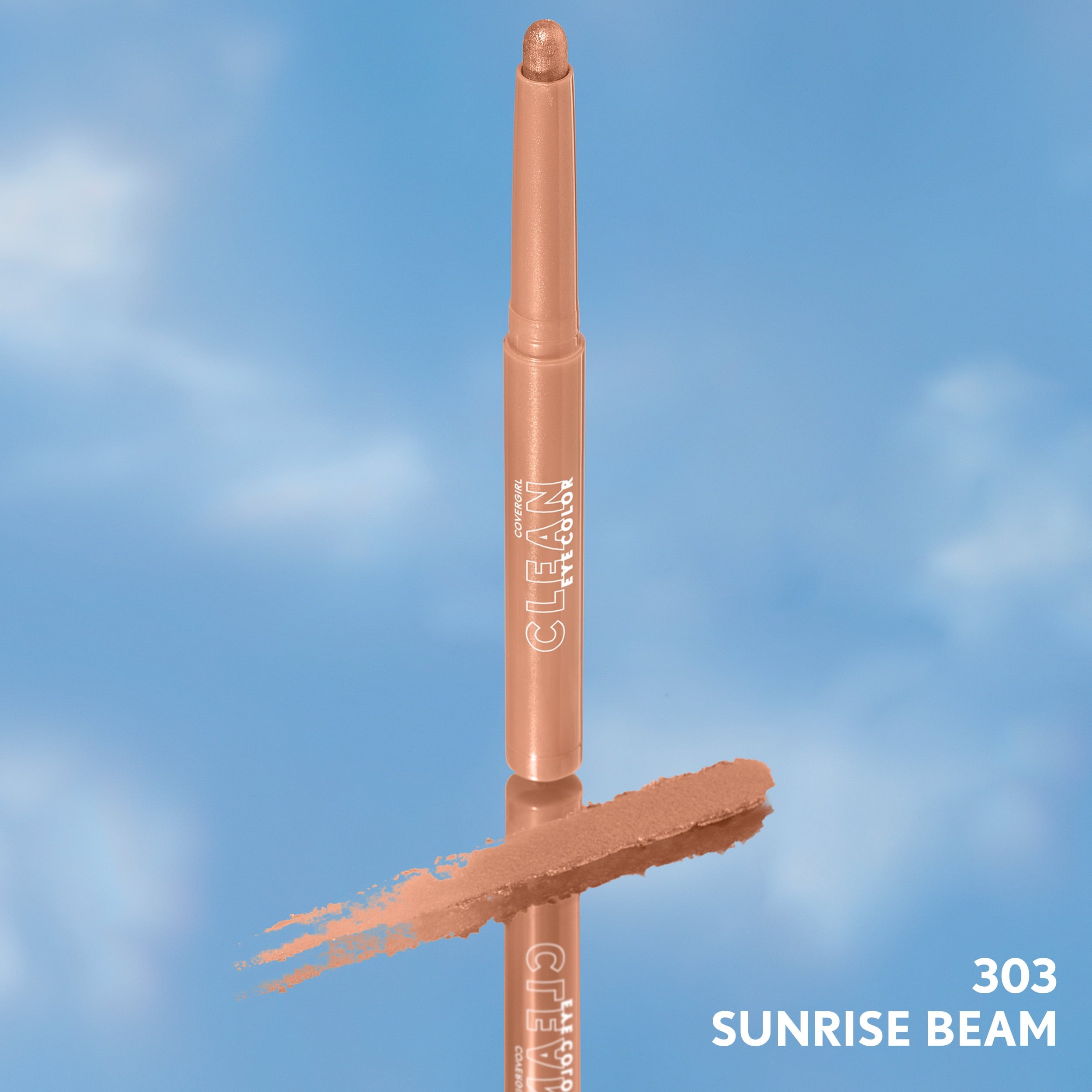 COVERGIRL Clean Eye Color Sticks, 303 Sunrise Beam, 0.05 oz