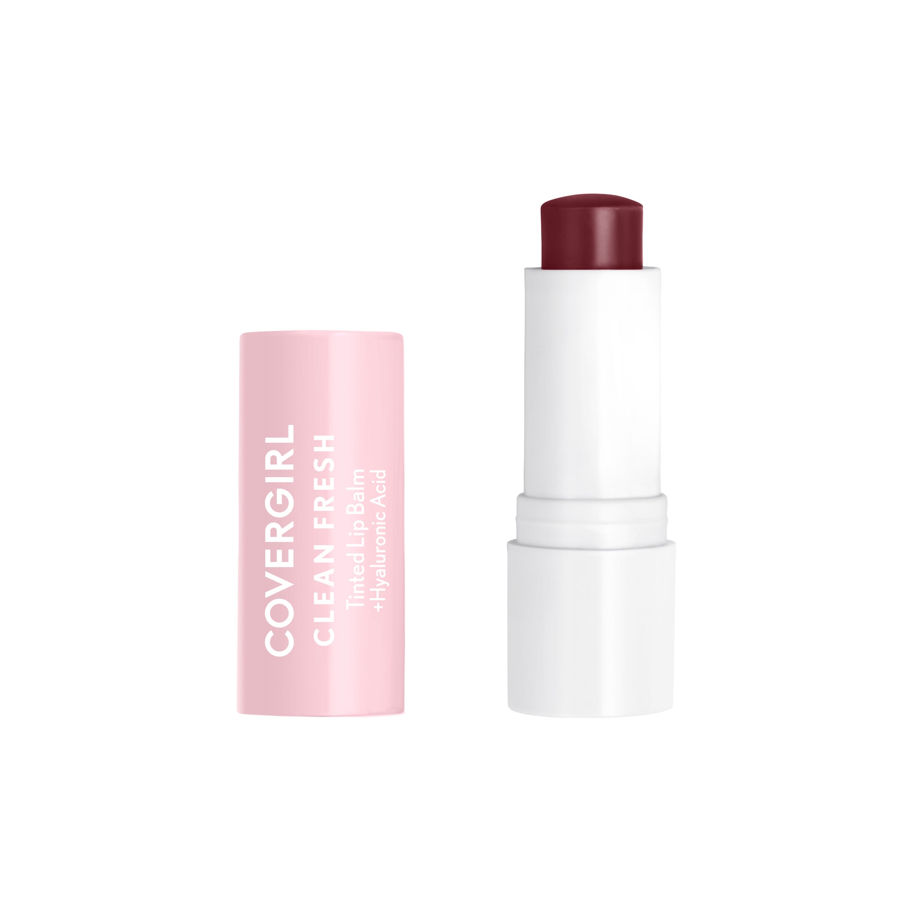 (2 pack) COVERGIRL Clean Fresh Tinted Lip Balm, Bliss You Berry, 0.14 oz