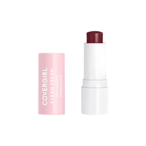 (2 pack) COVERGIRL Clean Fresh Tinted Lip Balm, Bliss You Berry, 0.14 oz