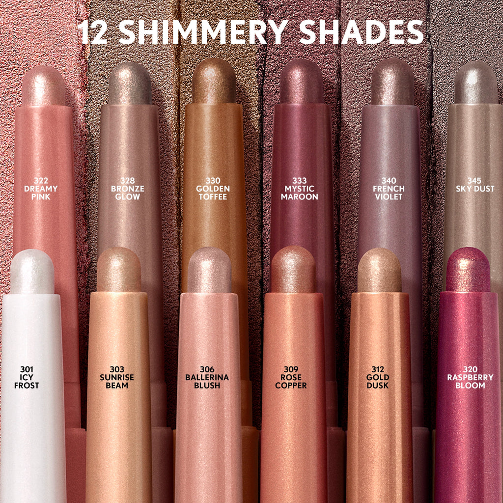 COVERGIRL Clean Eye Color Sticks, 301 Icy Frost, 0.05 oz