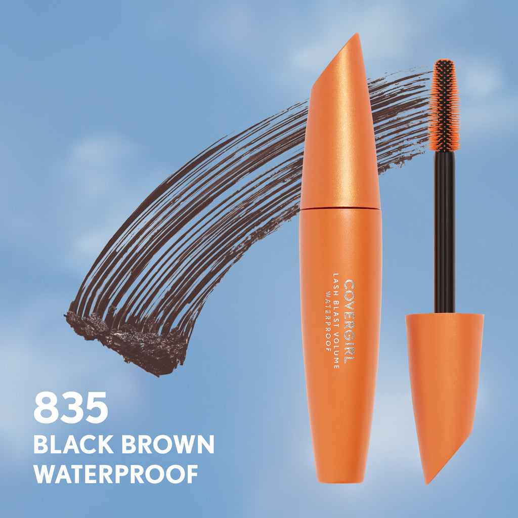 COVERGIRL Lash Blast Volume Waterproof Mascara, 835 Black Brown, 0.44 oz,