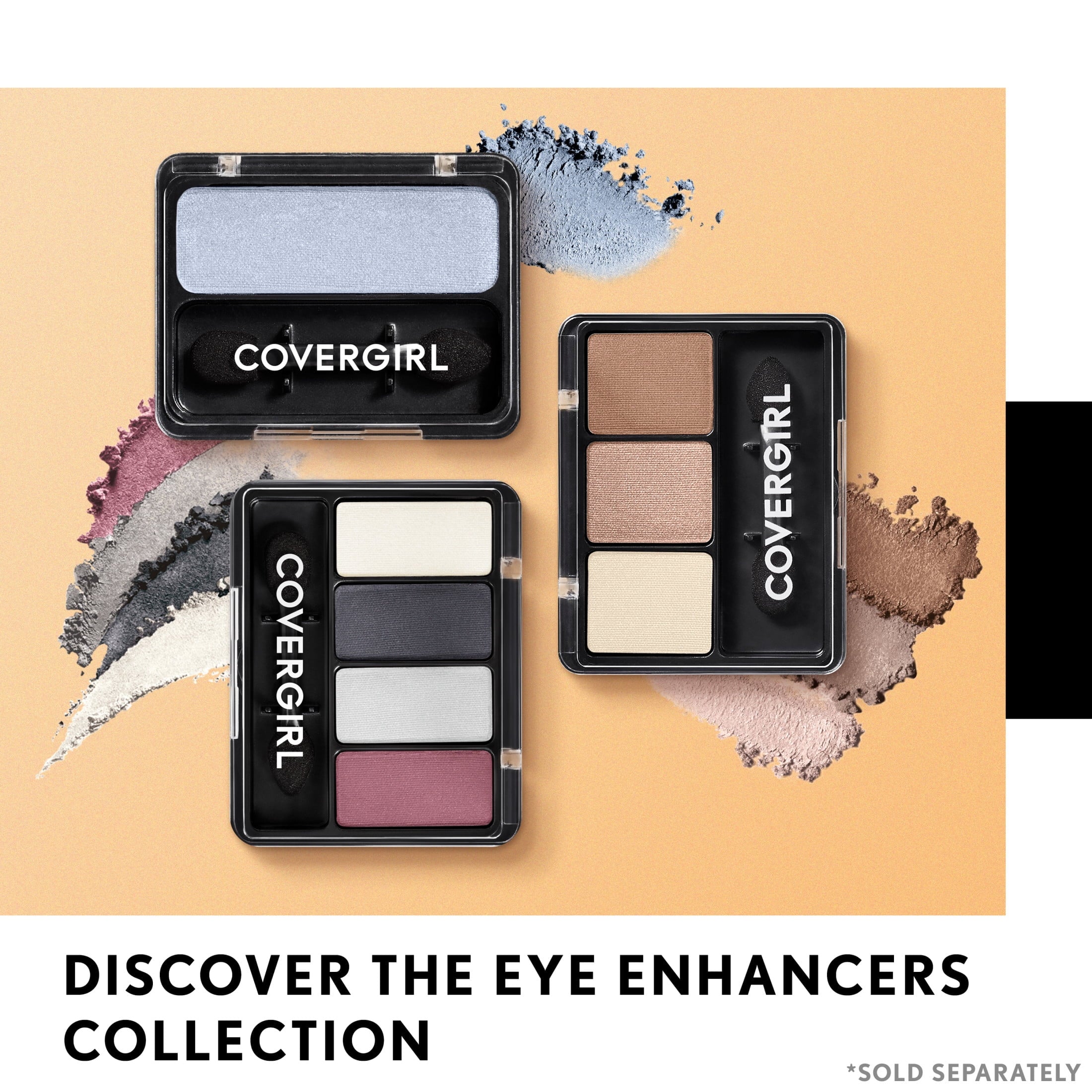 COVERGIRL Eye Enhancers 1-Kit Eyeshadow, 670 Bedazzled Biscotti, 0.09 oz