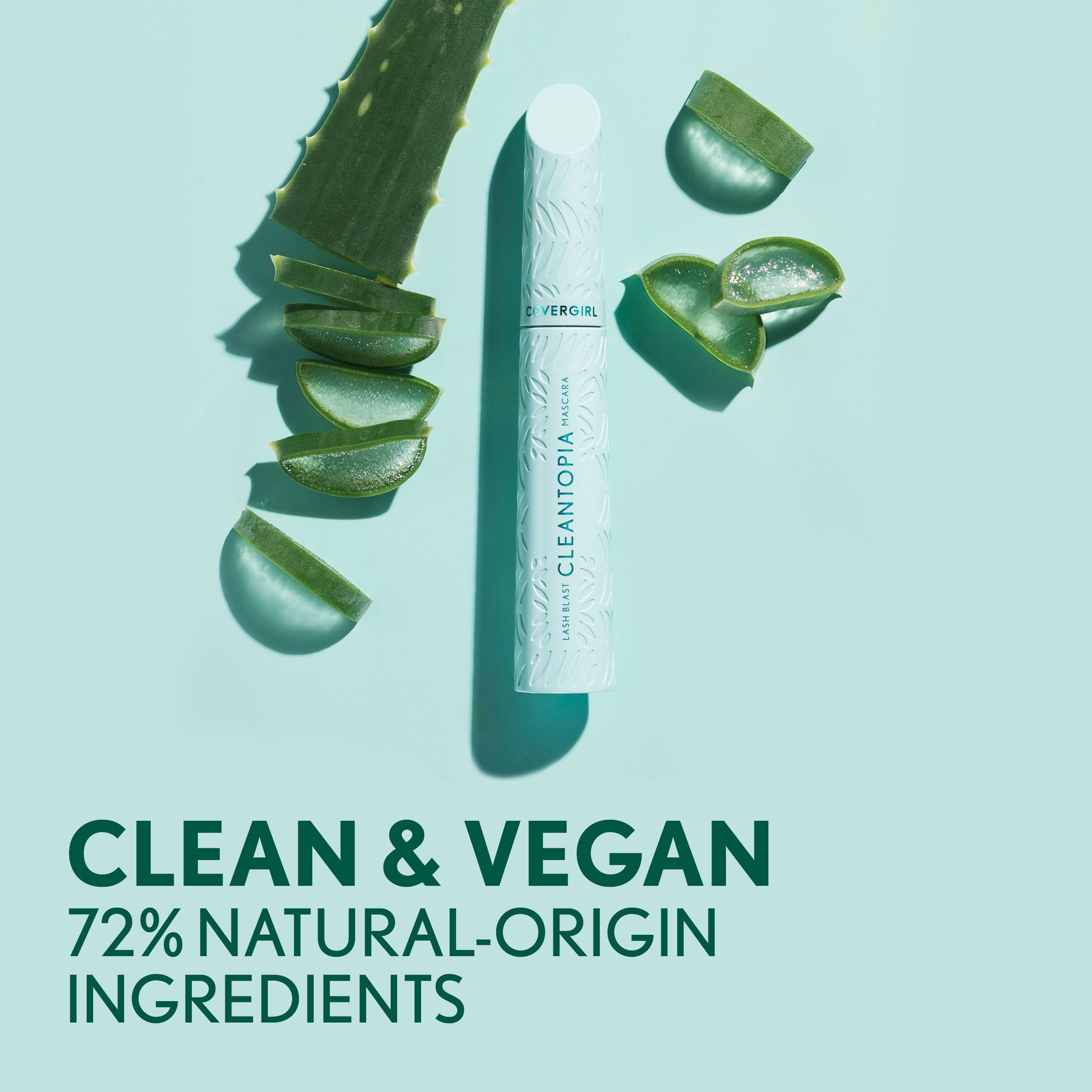 COVERGIRL Lash Blast Cleantopia Mascara, 810 Black Brown, 0.32 fl oz