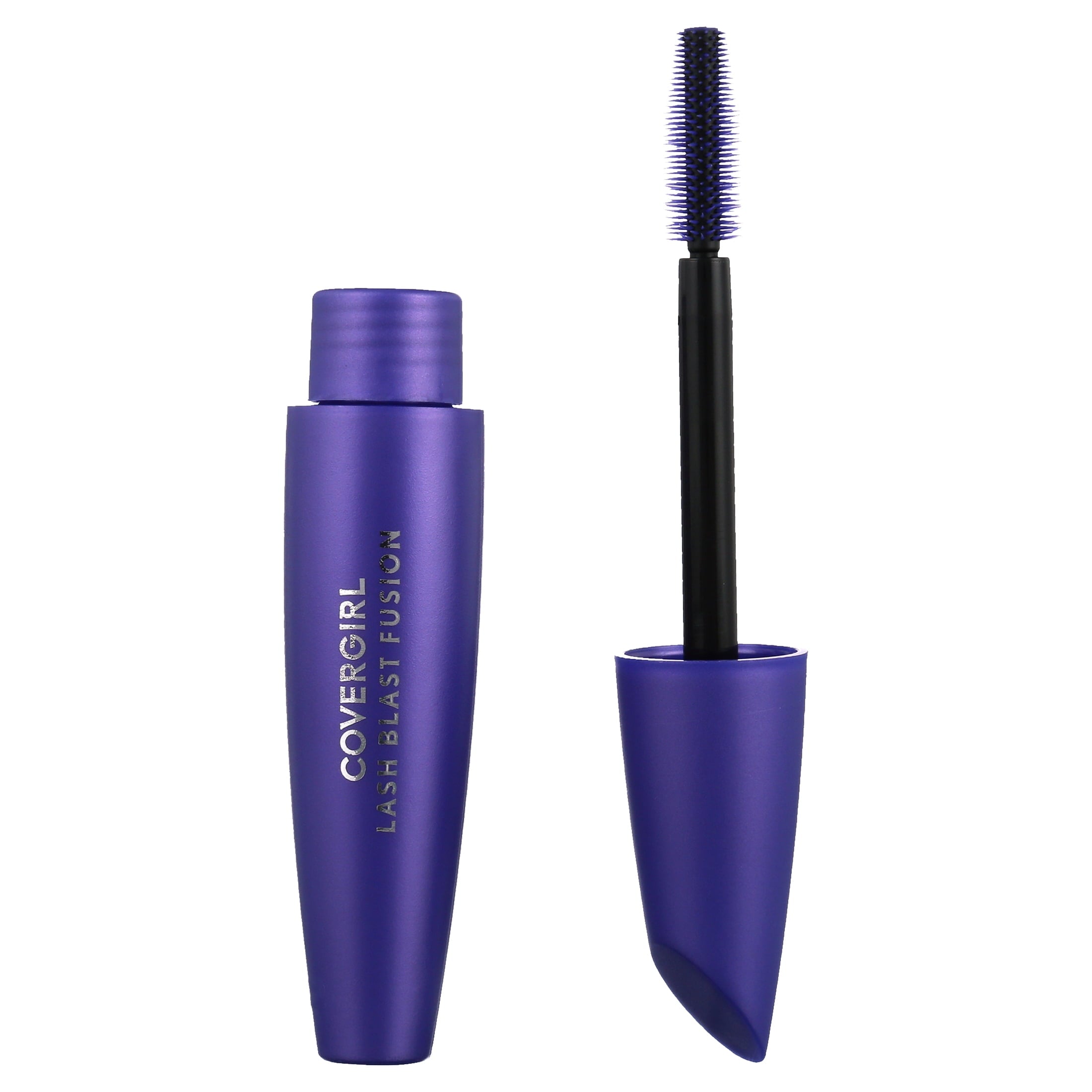 COVERGIRL Lash Blast Fusion Mascara, 865 Black, 0.44 oz, Mascara for Volume, Volume and Length Mascara, Oversized Brush, FIberstretch Formula, Cruelty Free