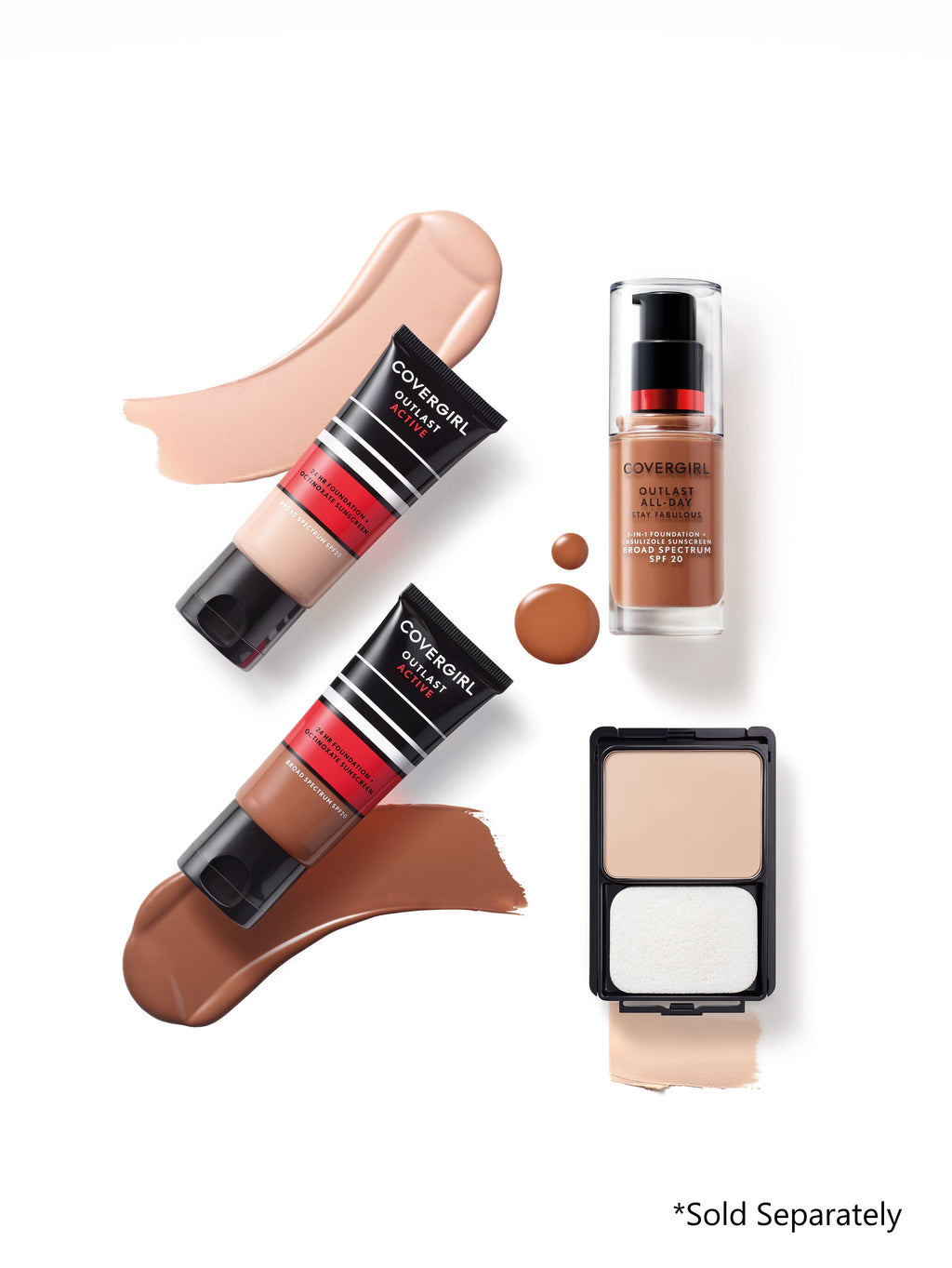 COVERGIRL Outlast Active Foundation, Classic Ivory, 1 oz