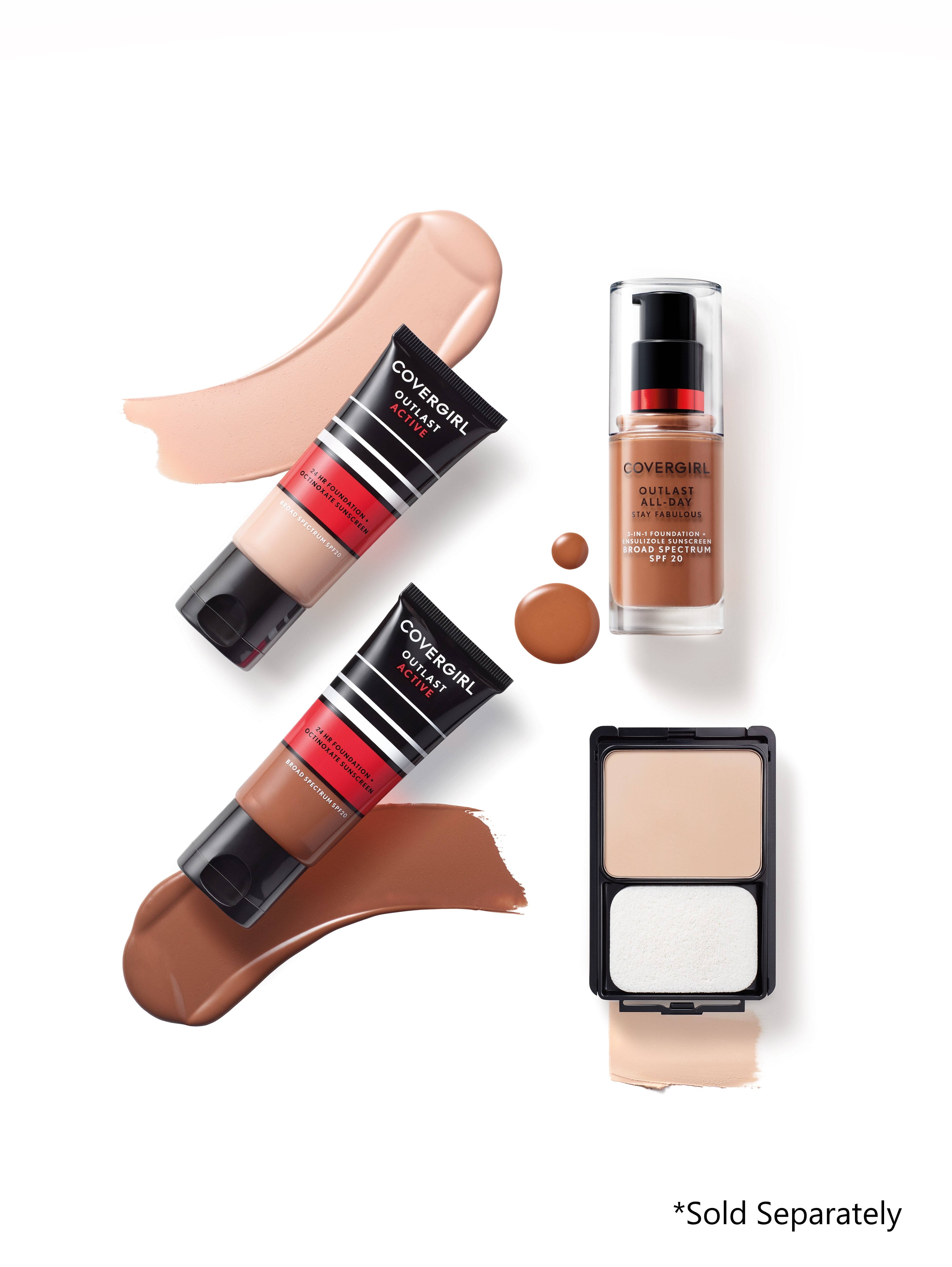 COVERGIRL Outlast Active Foundation, Classic Ivory, 1 oz