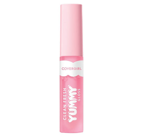 (2 pack) COVERGIRL Clean Fresh Yummy Lip Gloss, 150 Sugar Poppy, 0.33 fl oz